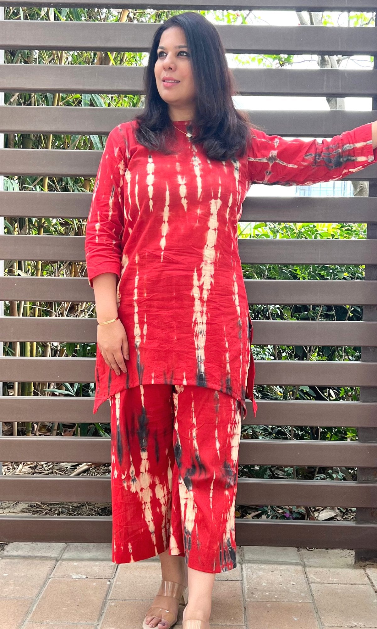 Cotton Mul Tie and Dye Coord Set - Baareeki