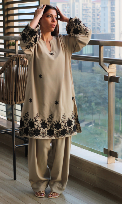 Ziva Beige Farshi Set