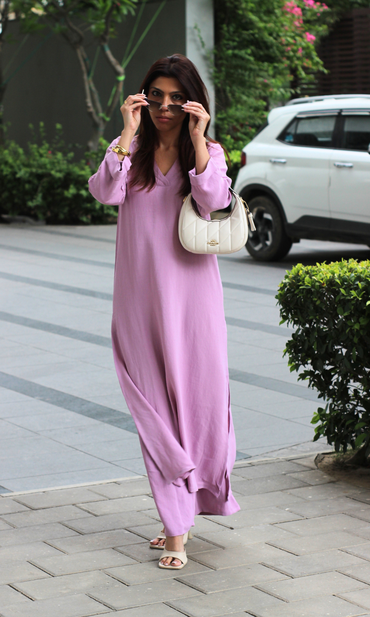 Misty Pink Textured Co-ord