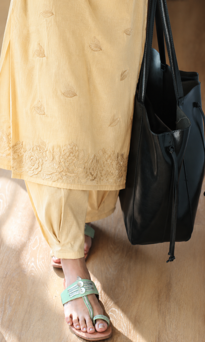 Butter Bagh embroidered Kurta with Baloon Pants