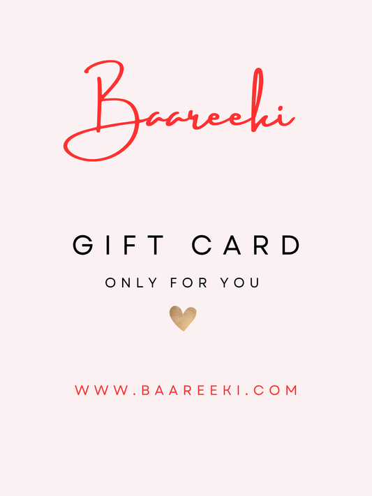 Baareeki Gift Card
